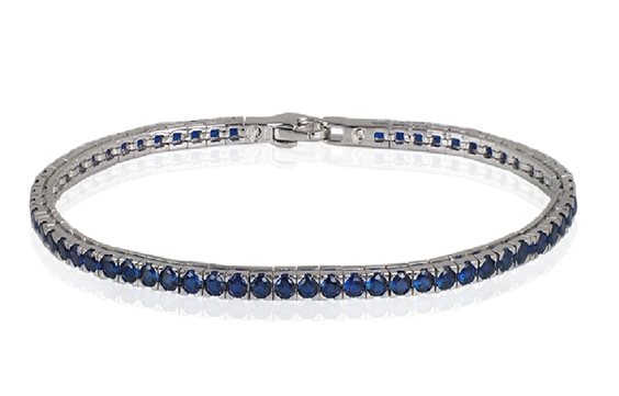 Bracciale Rosso Amante Uomo Rossoamante925/00 in Argento Zircone UBRT201BM - UBRT201BM